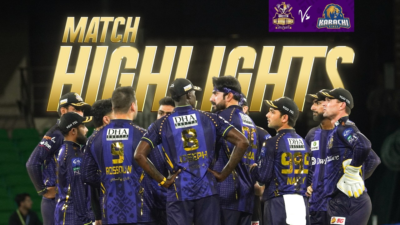 Match # 01 Highlights | Quetta Gladiators v Karachi Kings | HBL PSL 11