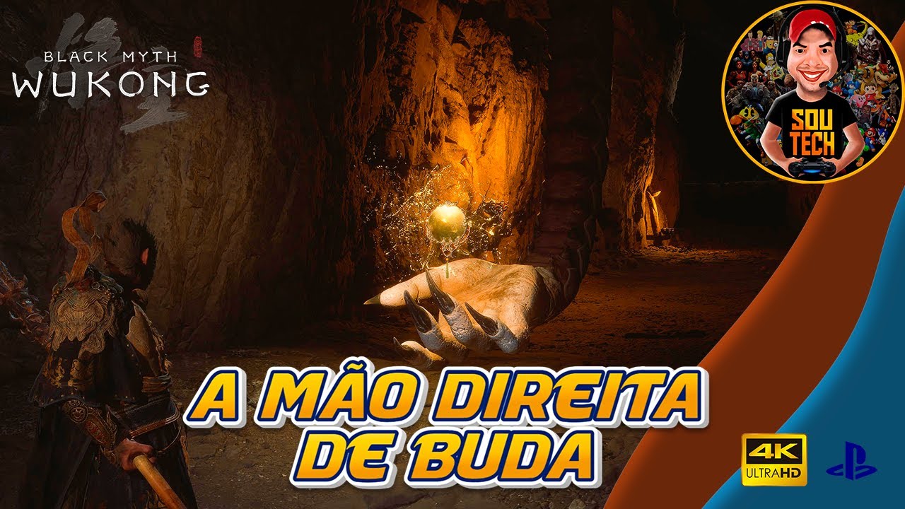 Black Myth Wukong  | Boss Fight | A Mão Direita de Buda | 4k 60fps