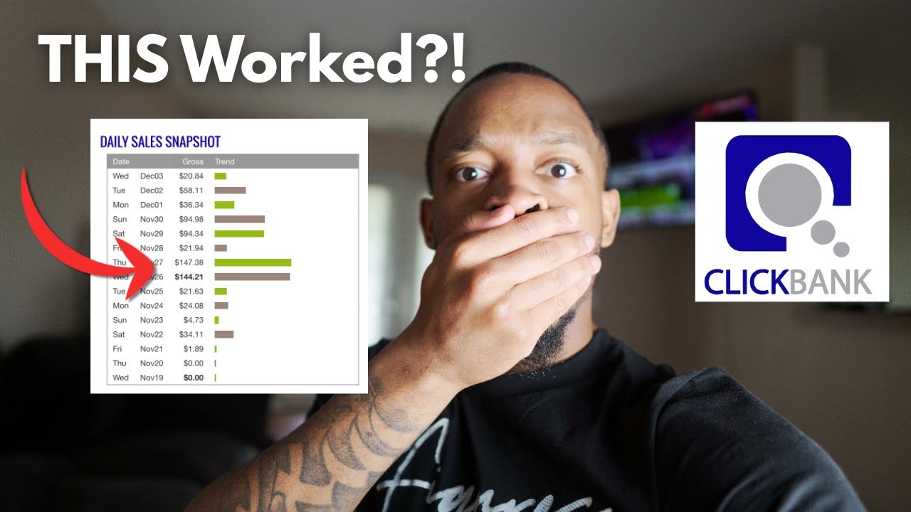 I Tried ClickBank for 13 Days Using FREE Traffic&hellip; The Results Shocked Me (2026)