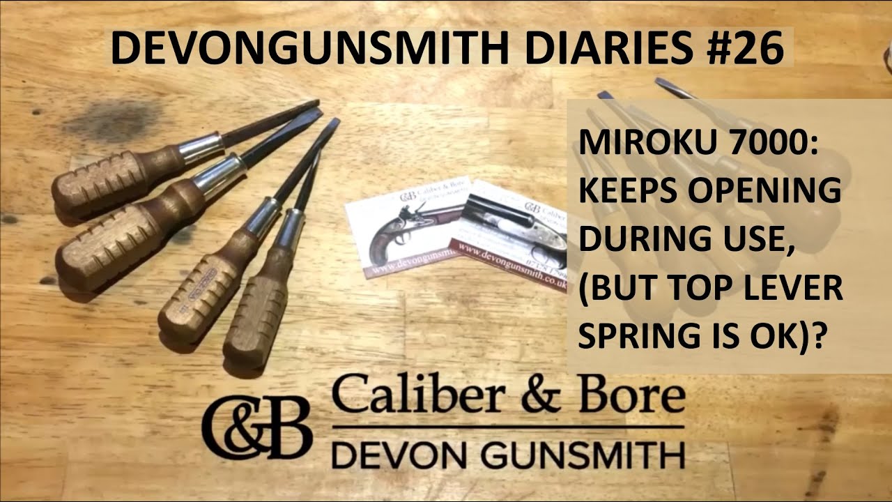 Devongunsmith Diaries #26 Miroku 7000 продолжает открываться во время использования!