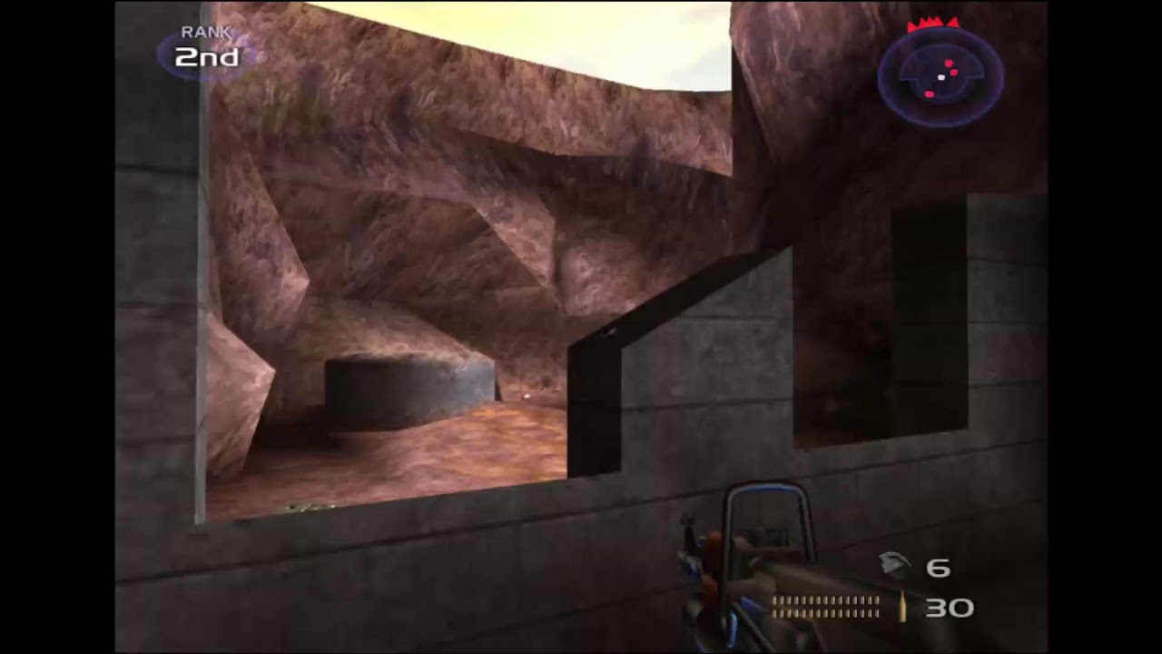 Timesplitters 2 mission mode and multiplayer for a bit