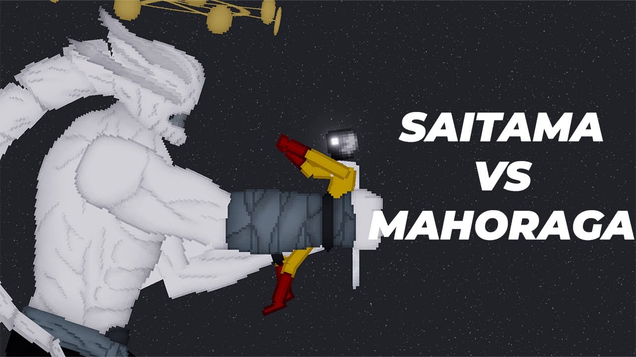 Saitama Vs Mahoraga | People Playground