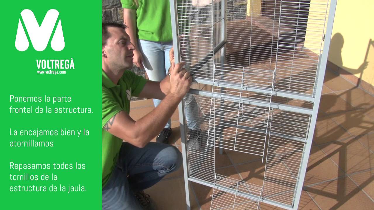 Manual de montaje de la jaula Voltrega 466G