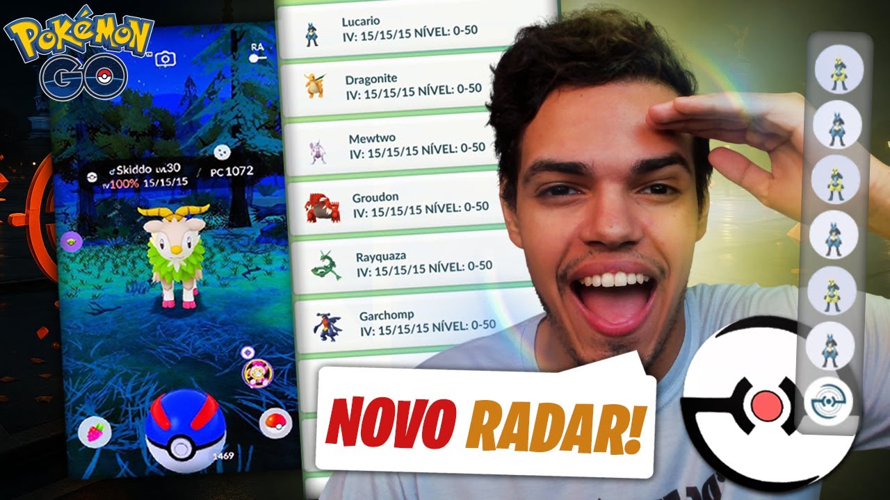 O NOVO RADAR DE 100% SHINY DO POKÉMOD É INSANO! POKÉMON GO