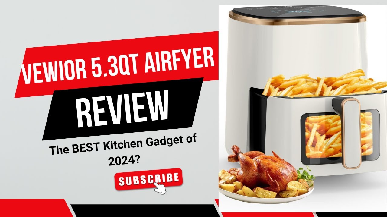VEWIOR 5.3Qt Air Fryer: The BEST Kitchen Gadget of 2024? You Won't Believe It!