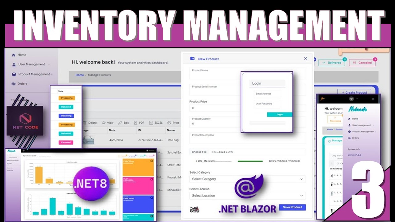 Part 3️⃣| Inventory Management System with .NET 8 Blazor SSR - create hubs & states🤔