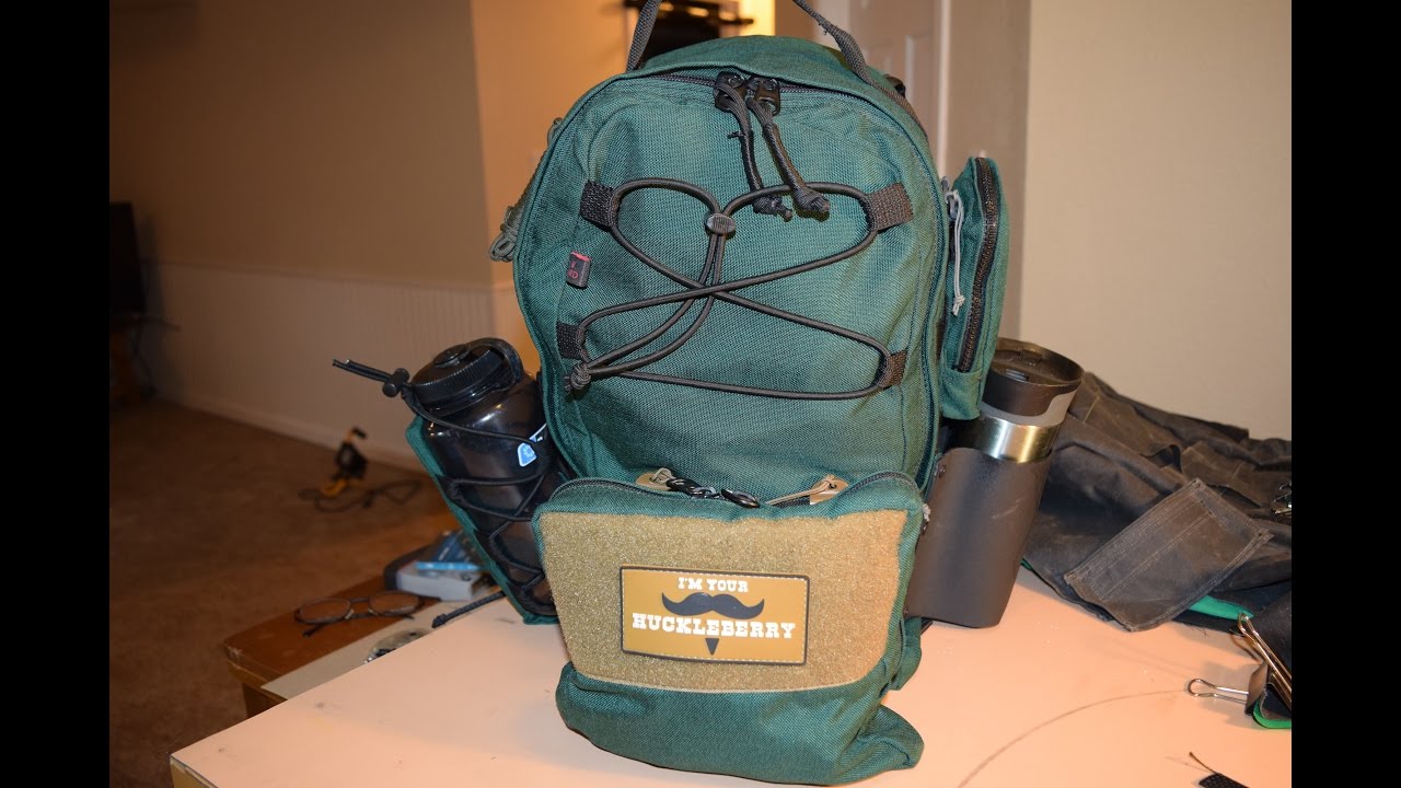 Sewing for guys: retrofitting a pocket on a backpack