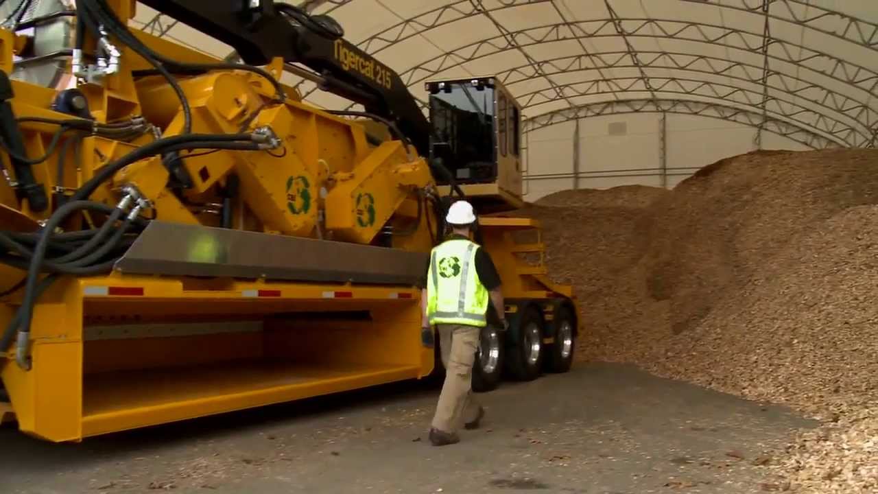 CBI 754 Disc Chipper with CBI 604 Flail