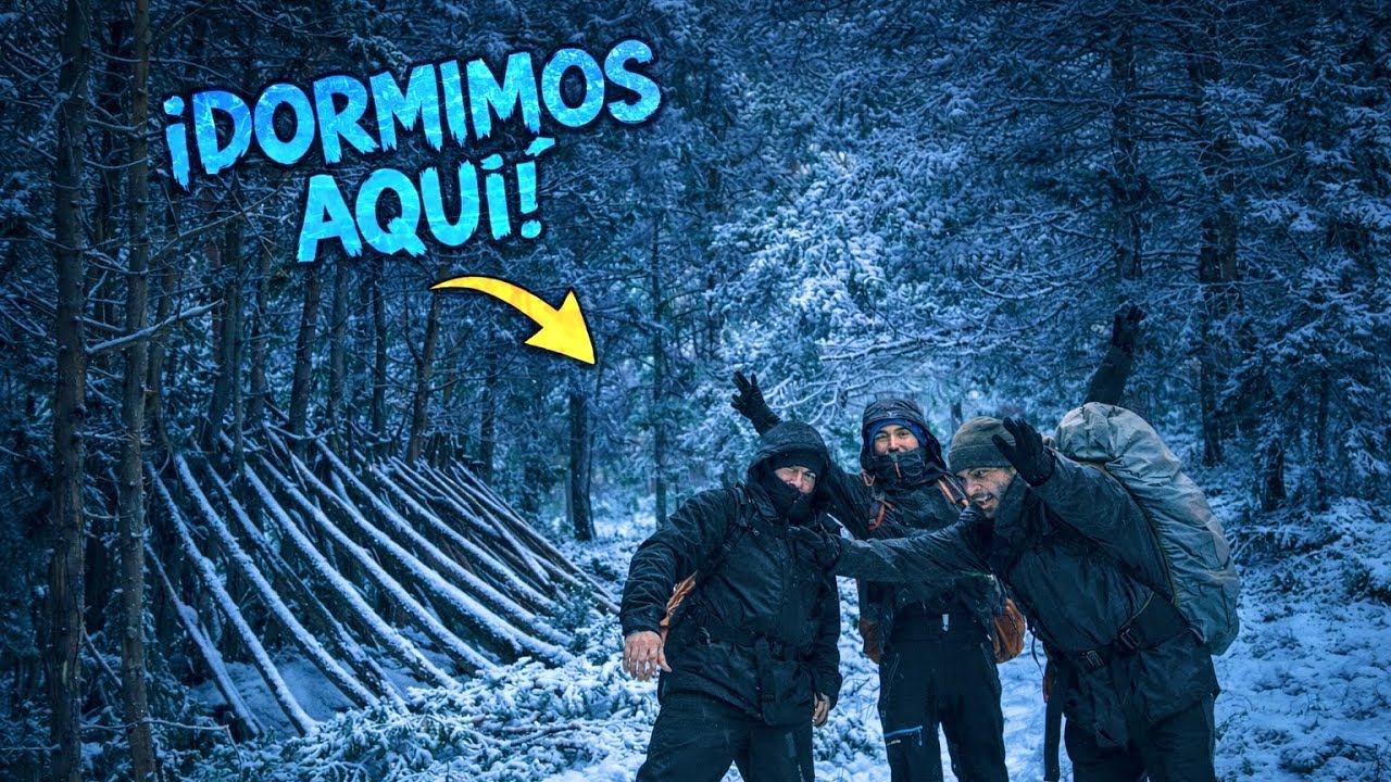 Así pasamos la noche a -10 °C | Supervivencia en el bosque