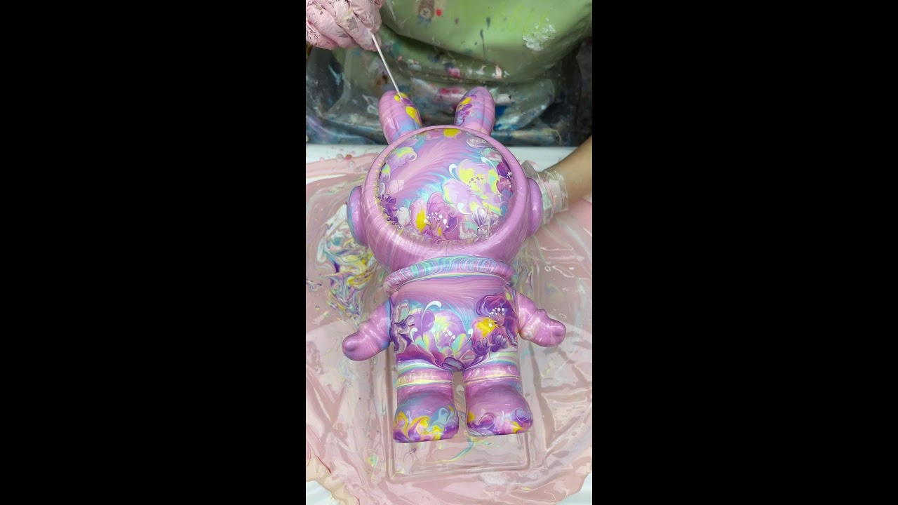 Live Fluid Painting Cute Toys for Relaxation｜かわいいおもちゃ流体ペイント 2026-03-18 09:02:25