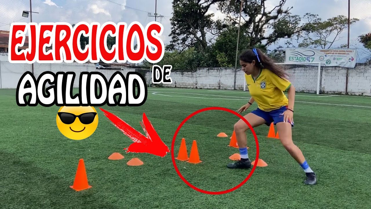 5 EJERCICIOS de AGILIDAD y velocidad en el FUTBOL ►FutbolArte