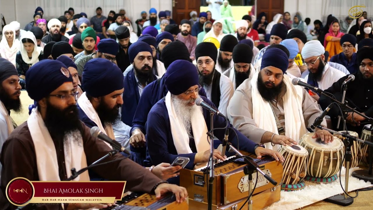 [4K] Satgur Daya Nidh Mehma Agadh Bodh  | Bhai Amolak Singh | Har Har Naam Semagam 2022 | Day 3 P.M