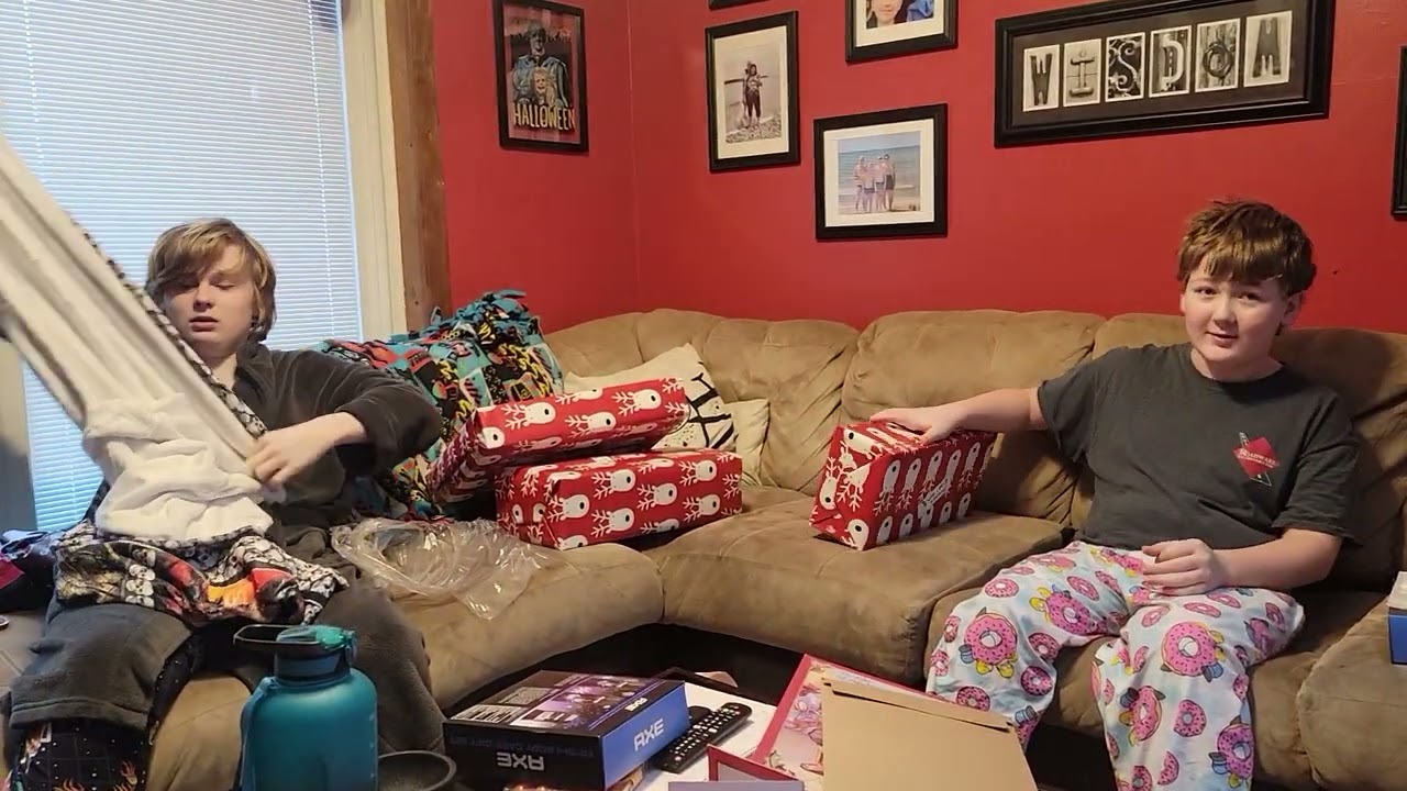 Wisdom boys on Christmas 2023