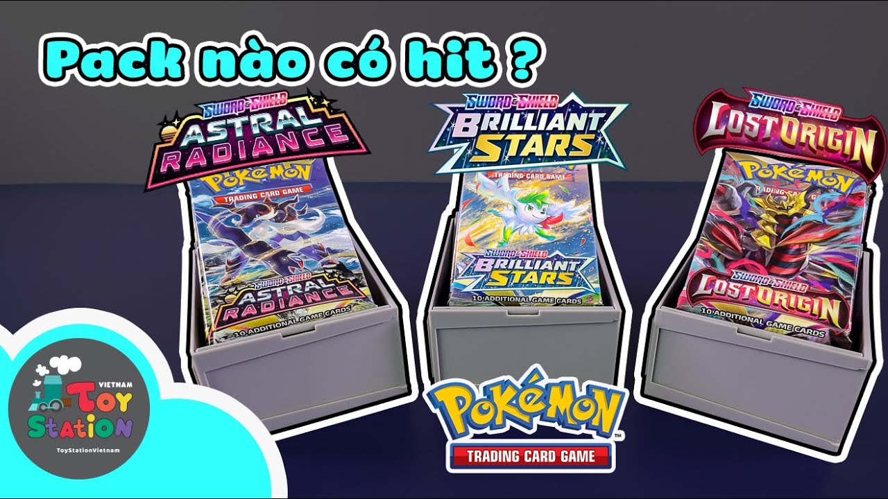 Series nào có hit khủng? Astral Radiance, Brilliant Stars, Lost Origin Pokemon TCG  ToyStation 719
