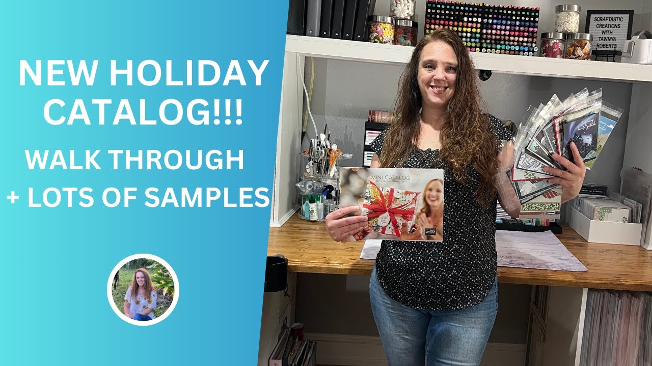 Stampin' Up! September-December Mini Catalog Flip Through | Brand NEW Holiday Collection + Art Work!