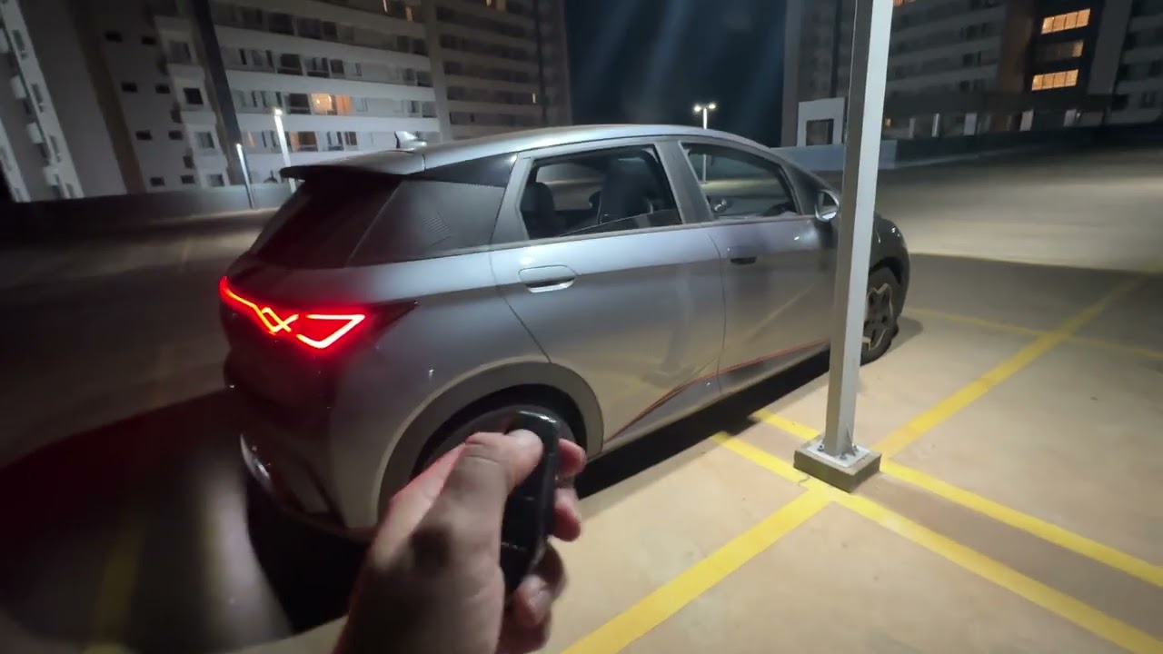 Funções da chave do Byd Dolphin #byddolphin