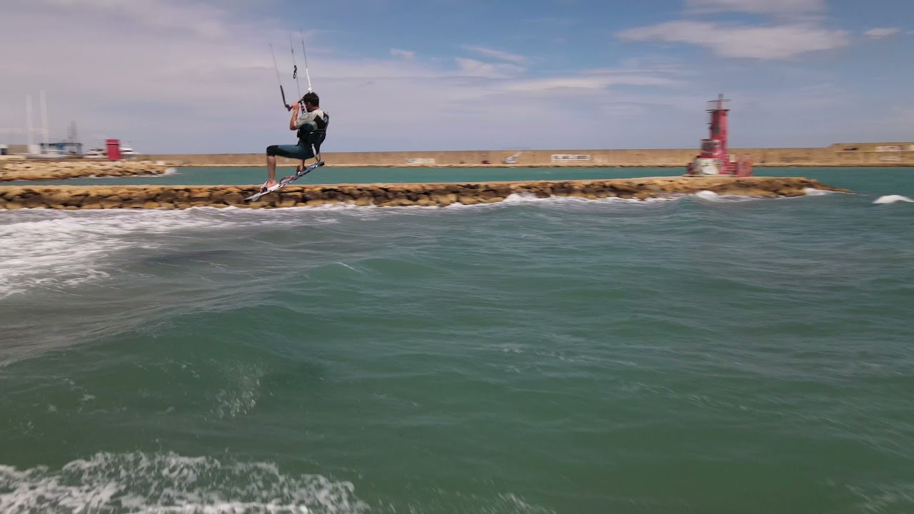 Drone /  Mavic Air 2 / Kitesurf pegando unos vuelos