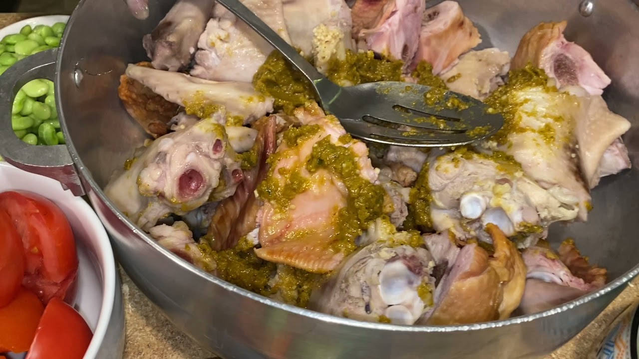 How To Make Haitian Dinner// Turkey Legumes !!!! 🇭🇹