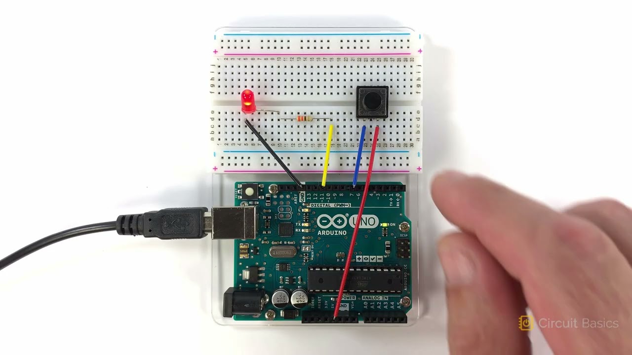 Как использовать кнопки на Arduino — Полное руководство по Arduino №7