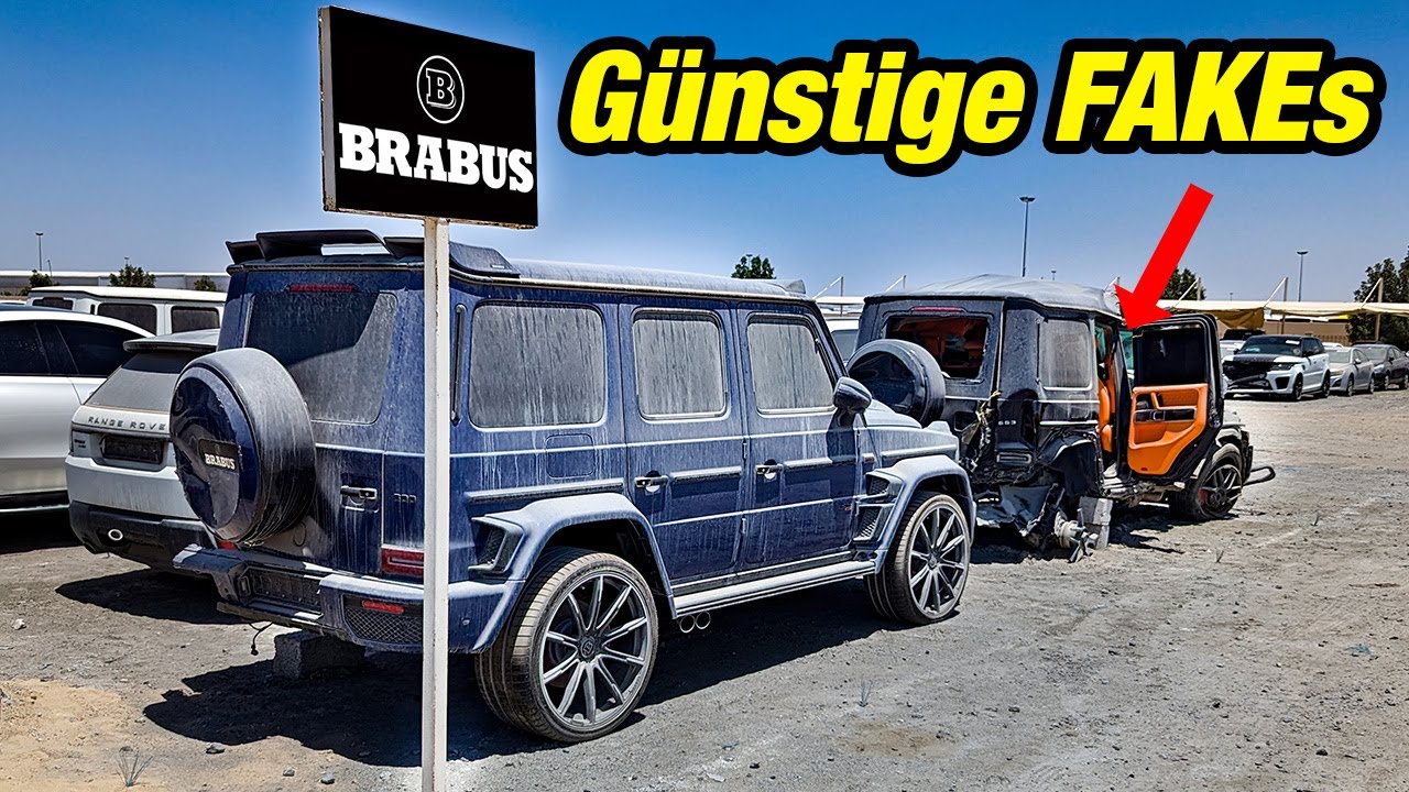 Auf der Jagd nach BRABUS in der Copart Unfallauto-Auktion in Dubai
