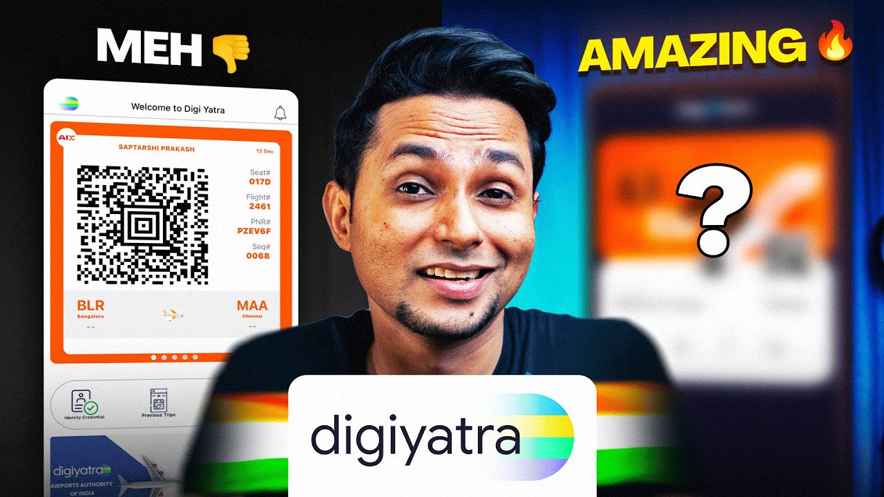 Я обновил приложение Digi Yatra | Учебное пособие по UI/UX-дизайну | Саптарши Пракаш