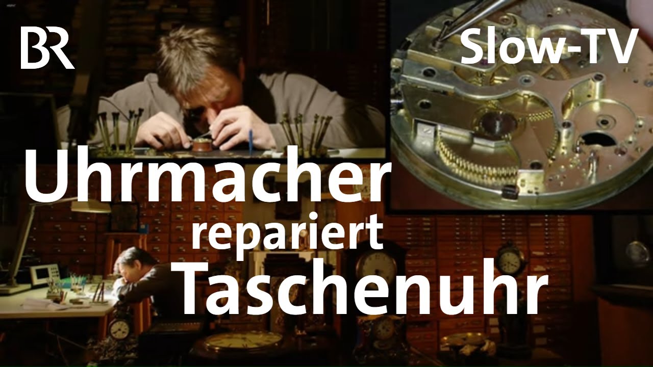 Einem Uhrmacher zusehen: Arbeit in Echtzeit | Handwerk | Langsam-Doku | One Take | Mora | BR