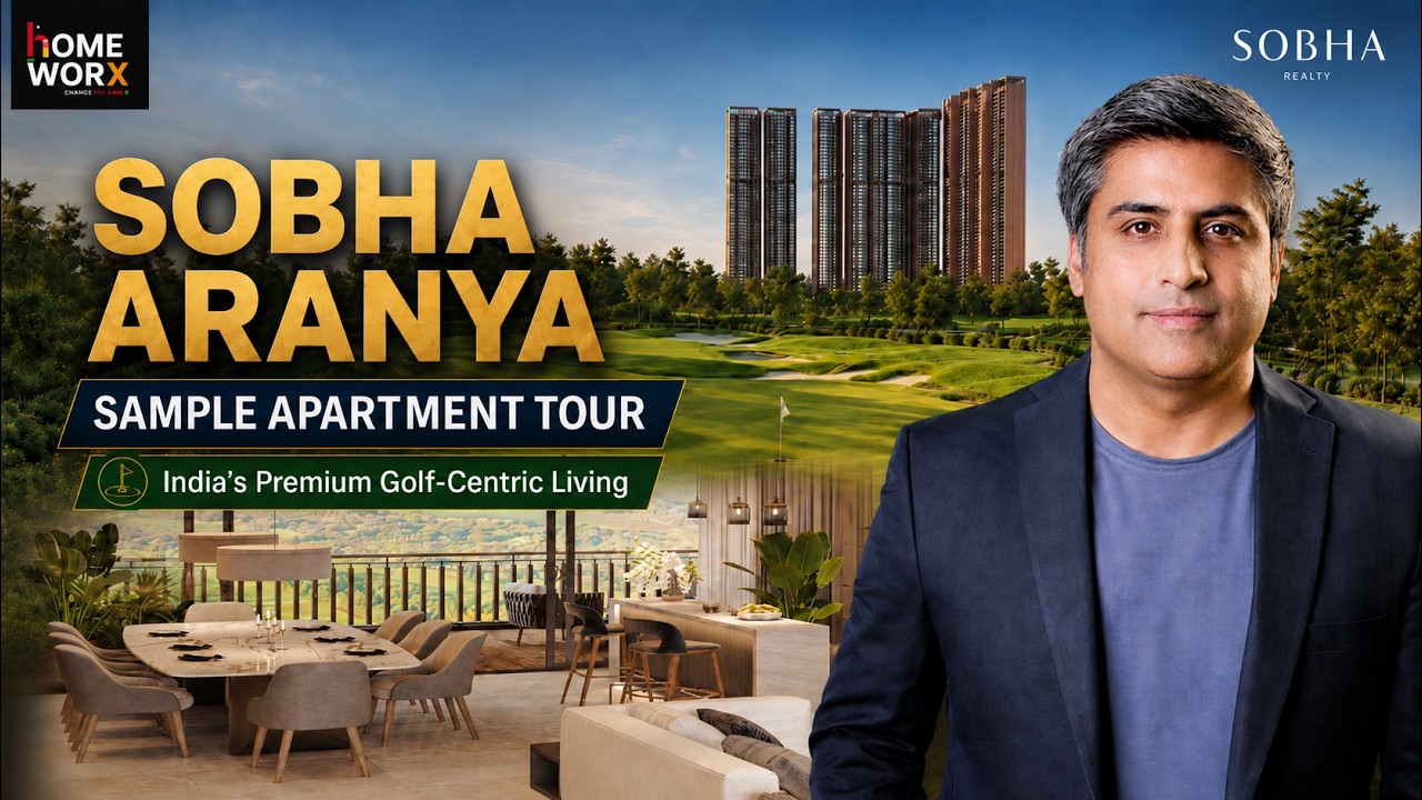 Is This the Best 4BHK in Gurgaon? Sobha Aranya Sample Apartment Tour