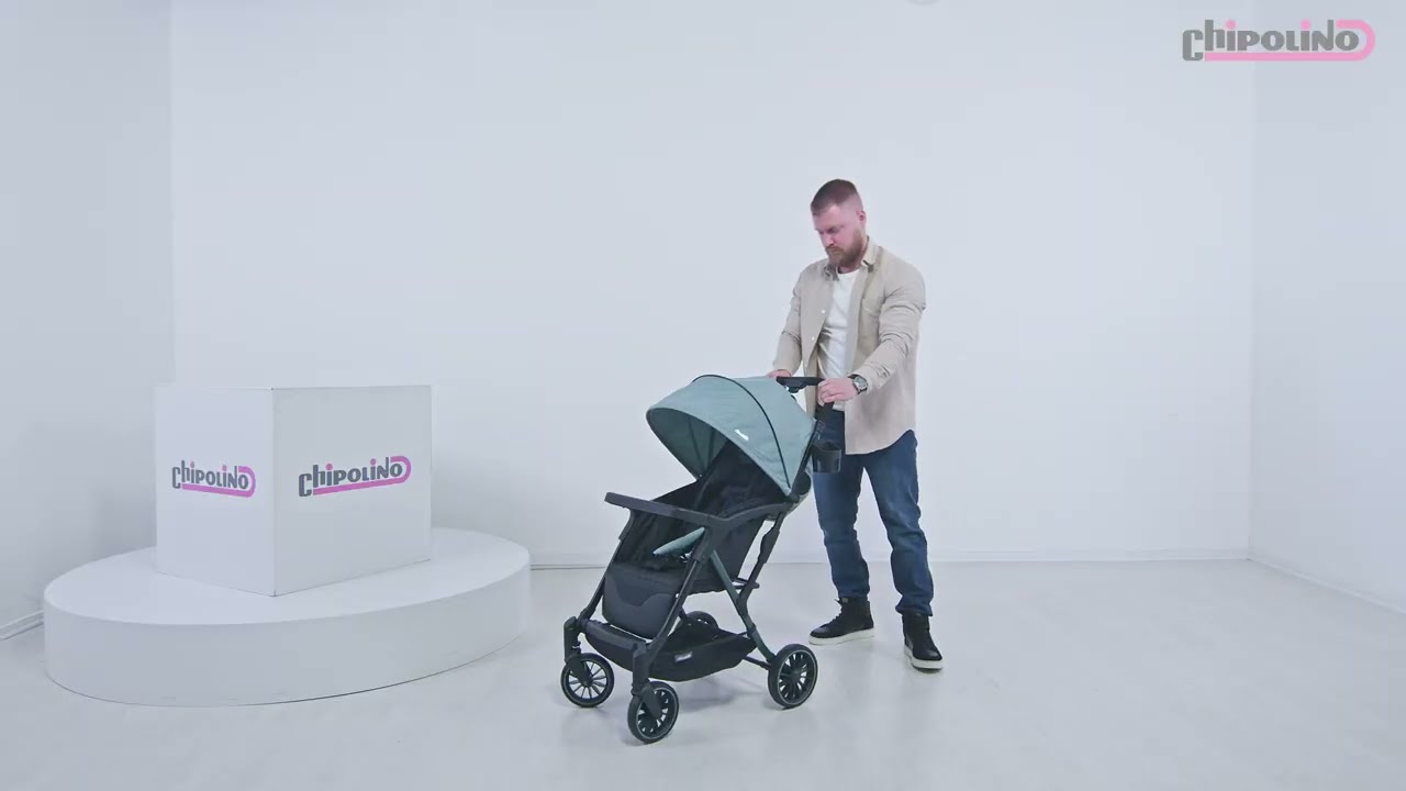Лятна бебешка количка до 22кг Chipolino Амбър | КОМСЕД