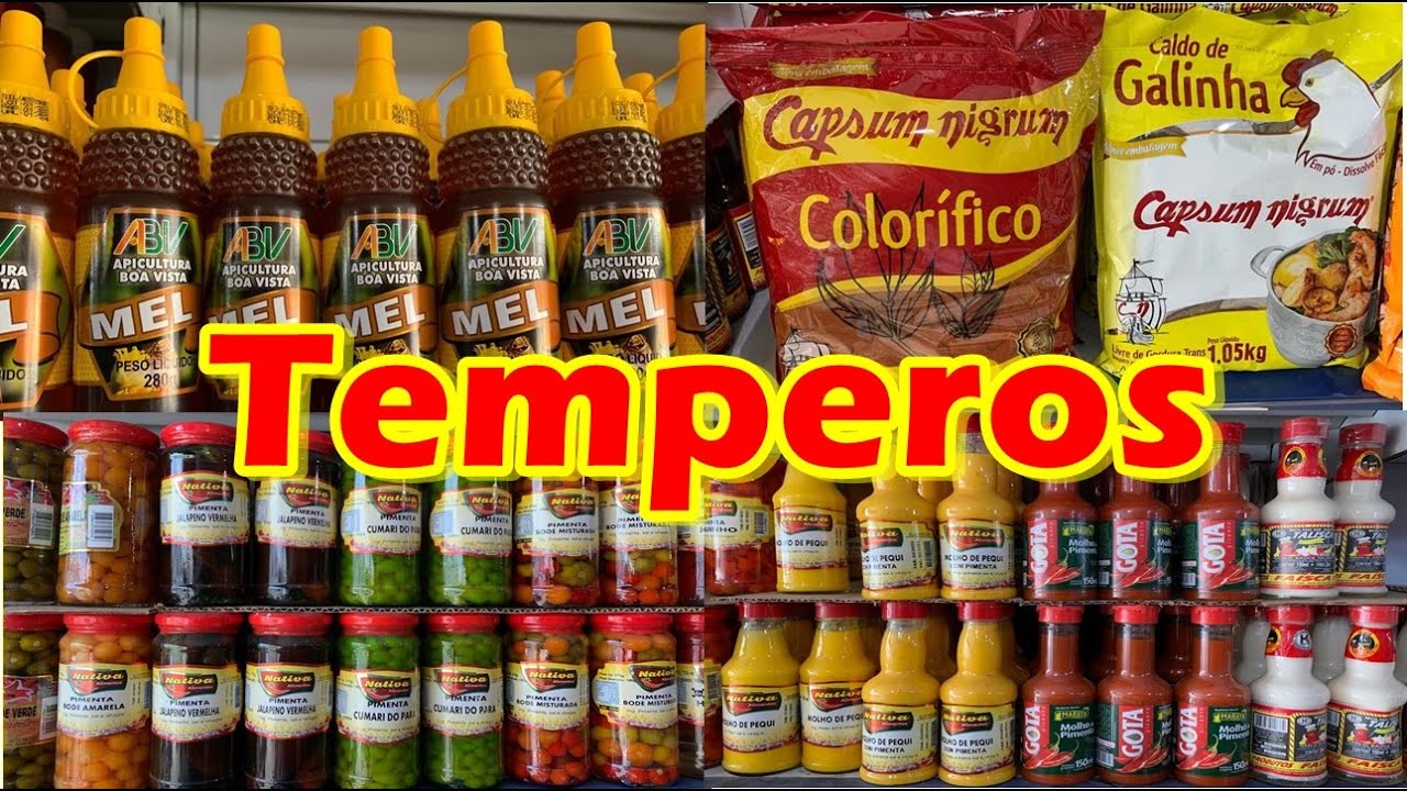 TEMPEROS MEL PIMENTAS PARA REVENDA NA ZONA CEREALISTA DE SÃO PAULO.