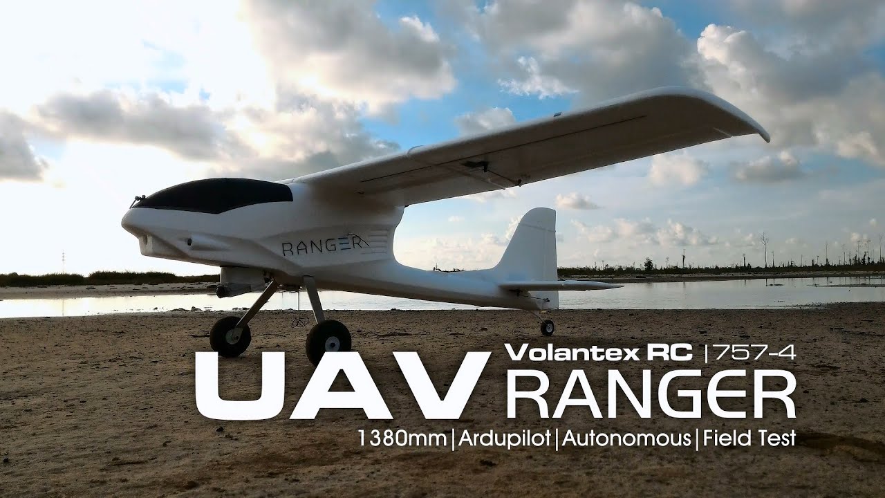 UAV drone Volantex RANGER 757-4 - Field test