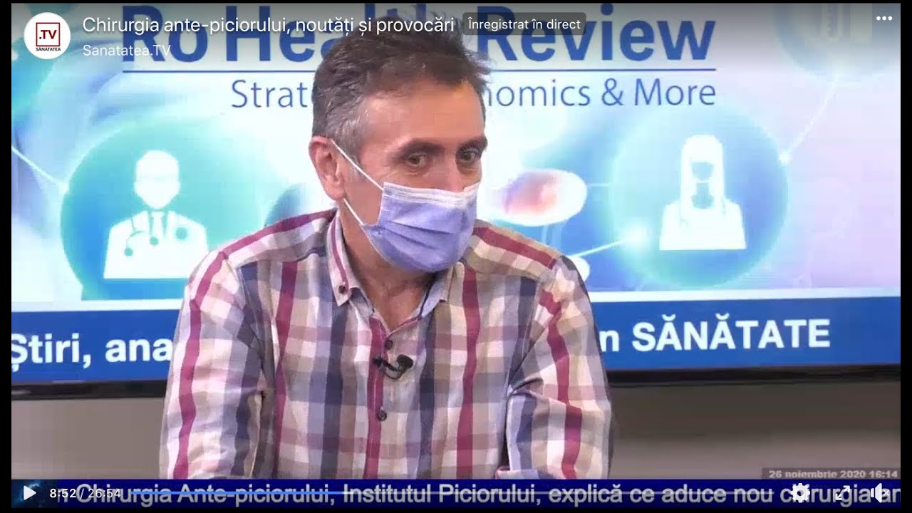 Bataturi in talpa si monturi: Marius Uscatu, Institutul Piciorului
