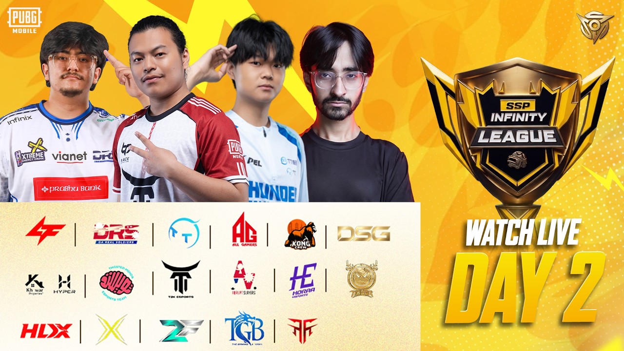 SSP INFINITY LEAGUE | GRAND FINALS | SEASON 1 | DAY 2 | FT #KONGCREW #DSG #HORAA #TIANBA