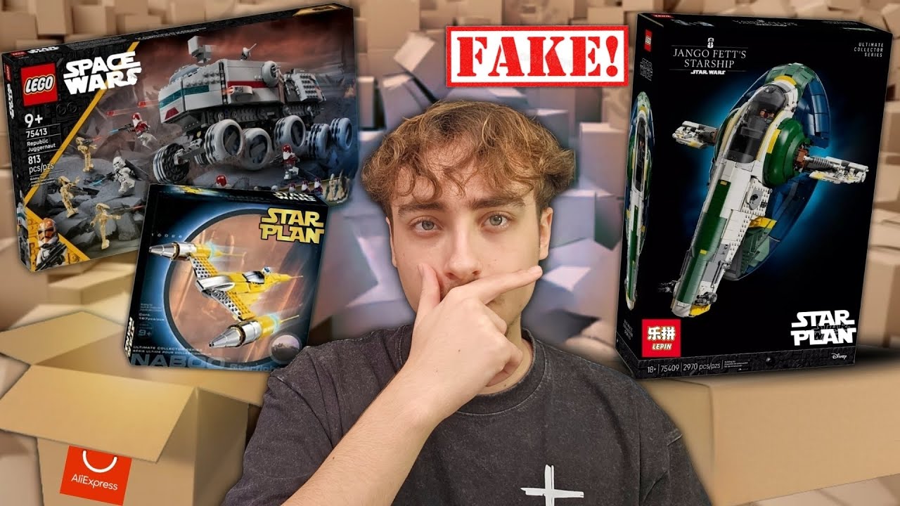 Я купил ЕЩЁ БОЛЬШЕ ПОДДЕЛЬНЫХ наборов LEGO Star Wars на AliExpress!