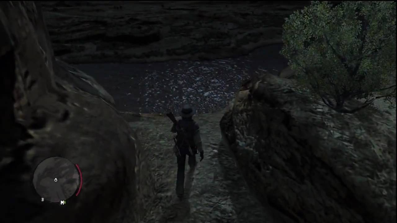 Red Dead Redemption -- Treasure Location #2 @ Del Lobo Rock
