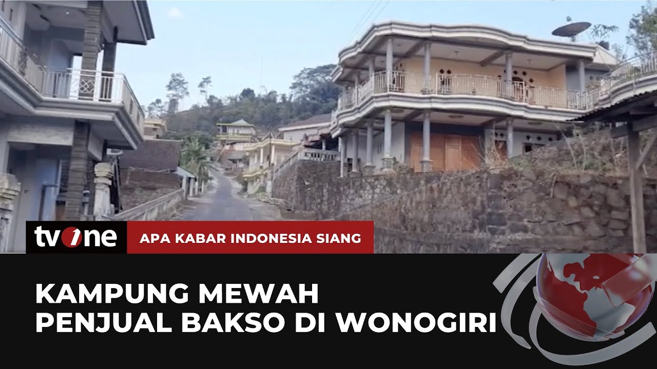 Siapa Sangka Rentetan Rumah Mewah di Wonogiri Pemiliknya Pedagang Bakso, Begini Penampakannya