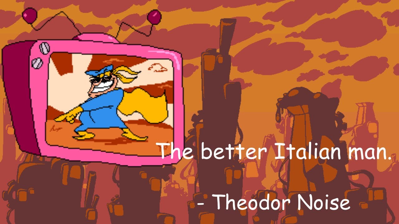 The cooler Italian man | Sugary Spire: Pizzano's Awesome Night