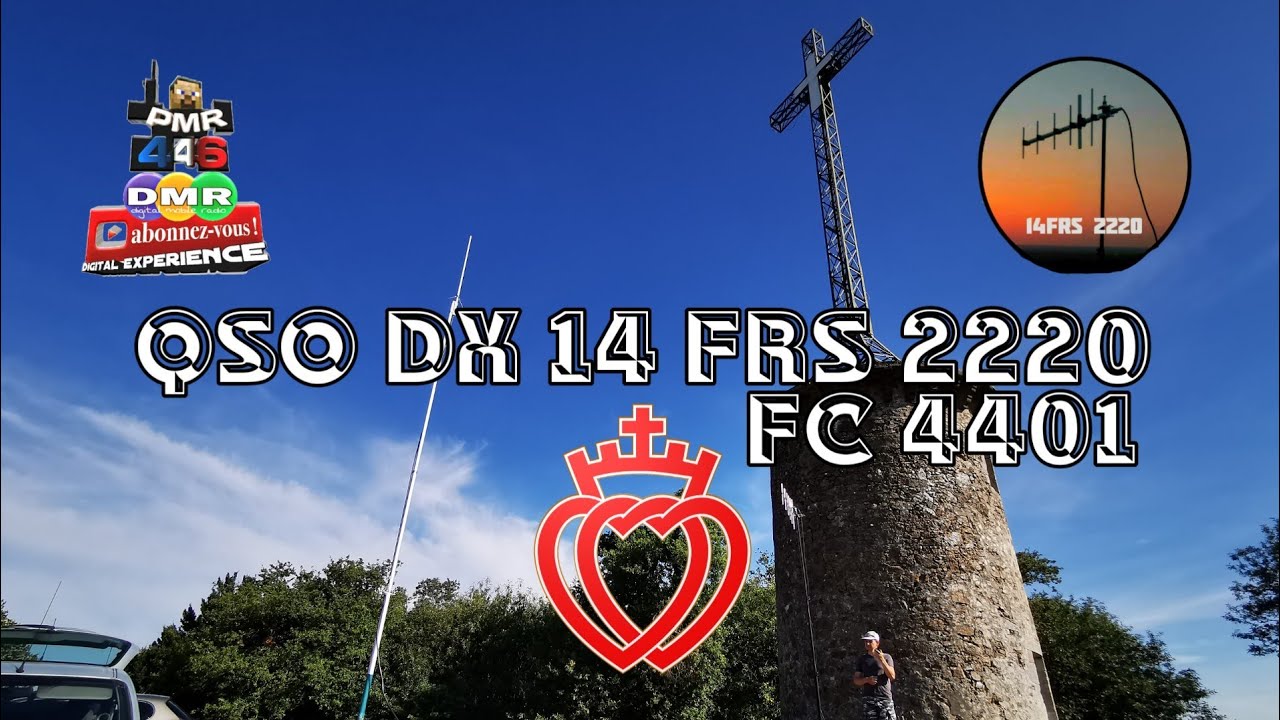 QSO DX PMR 446 DMR  département de la Vendée.