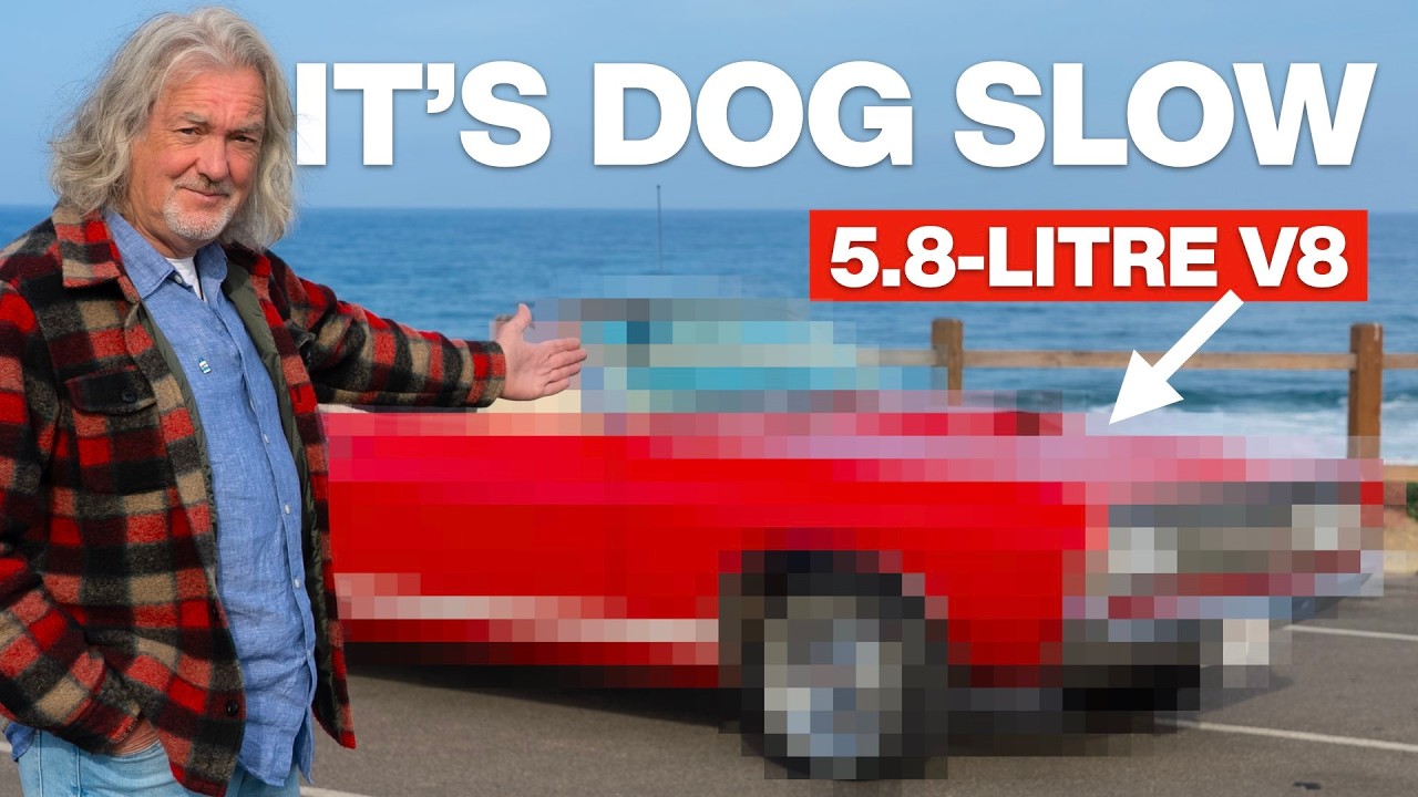James May Drives A Ridiculously American Car