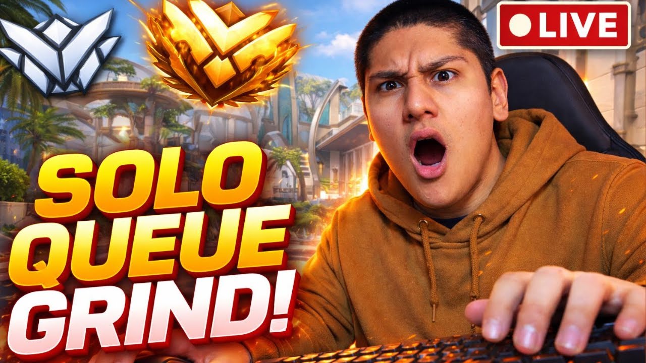 Overwatch Competitive Tank Grind | Solo Queue Ranked (LIVE)