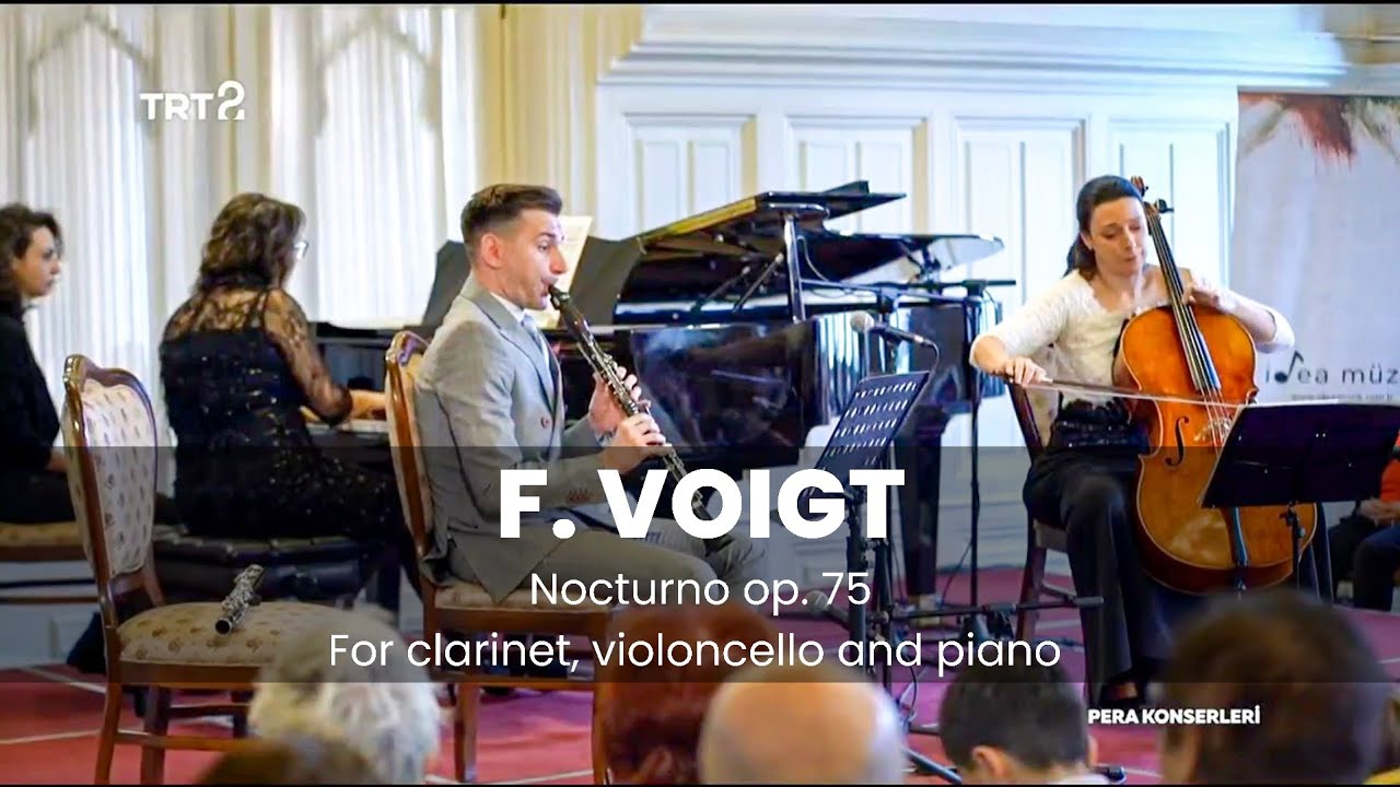 Nocturne for Clarinet, violoncello and Piano | Op.75 by Friedrich Voigt