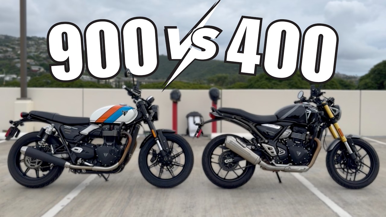 Triumph Speed ​​Twin 900 2025 года против Speed ​​400 | Не покупайте, пока не посмотрите это видео!