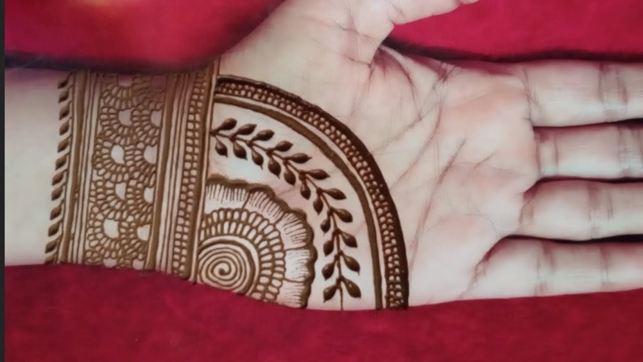 |Easy Mehndi Design For Front Hand|simple mehandi designs|mehendi ke designs|