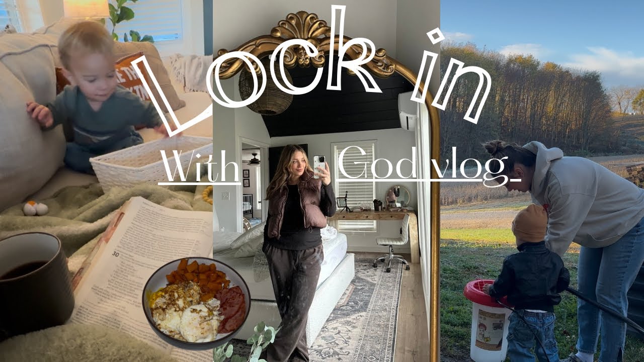 Locking In with God as a Christian Girl / Daily Routine + Staying consistent  