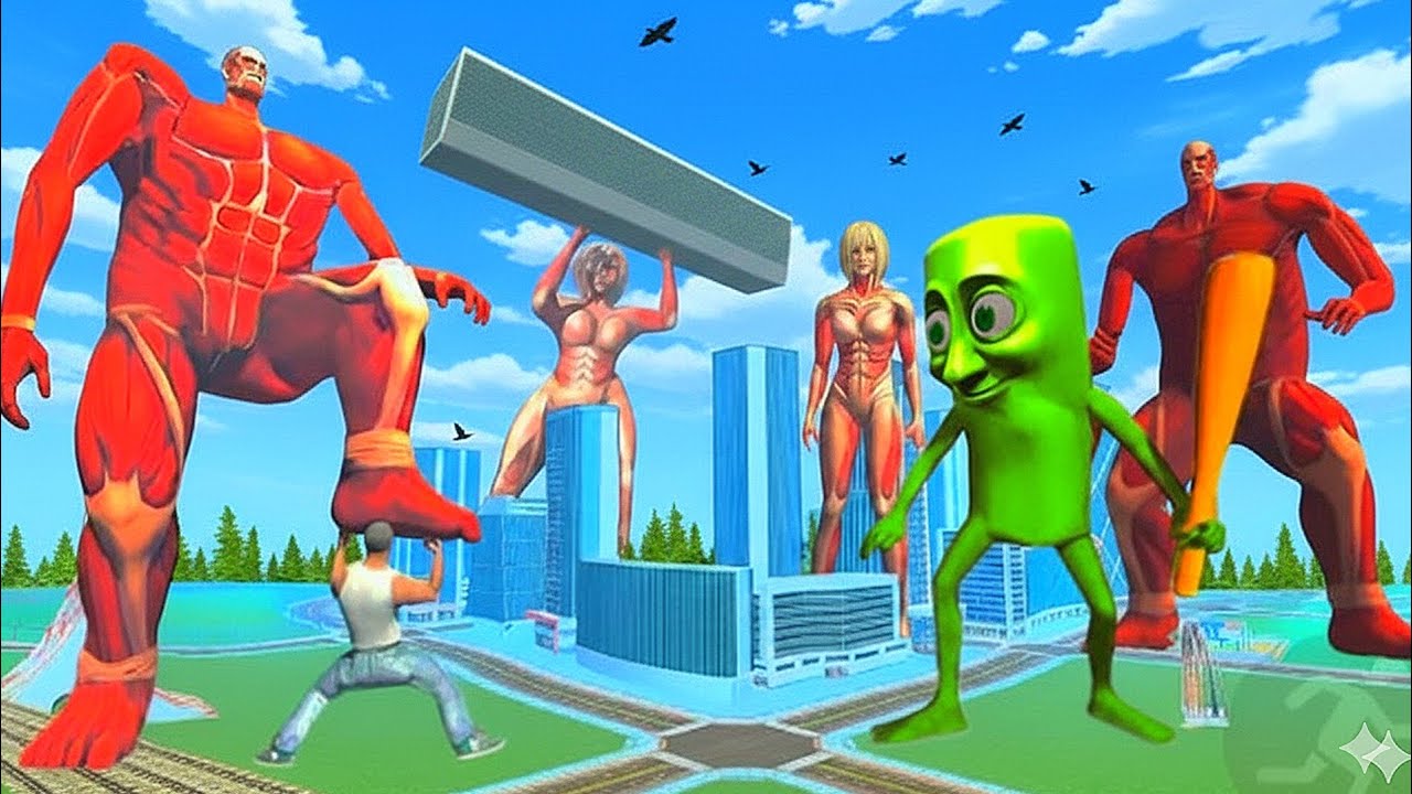 Franklin became tralalero tralala to fight colourful tralalero tralala in Indian bike driving 3D 