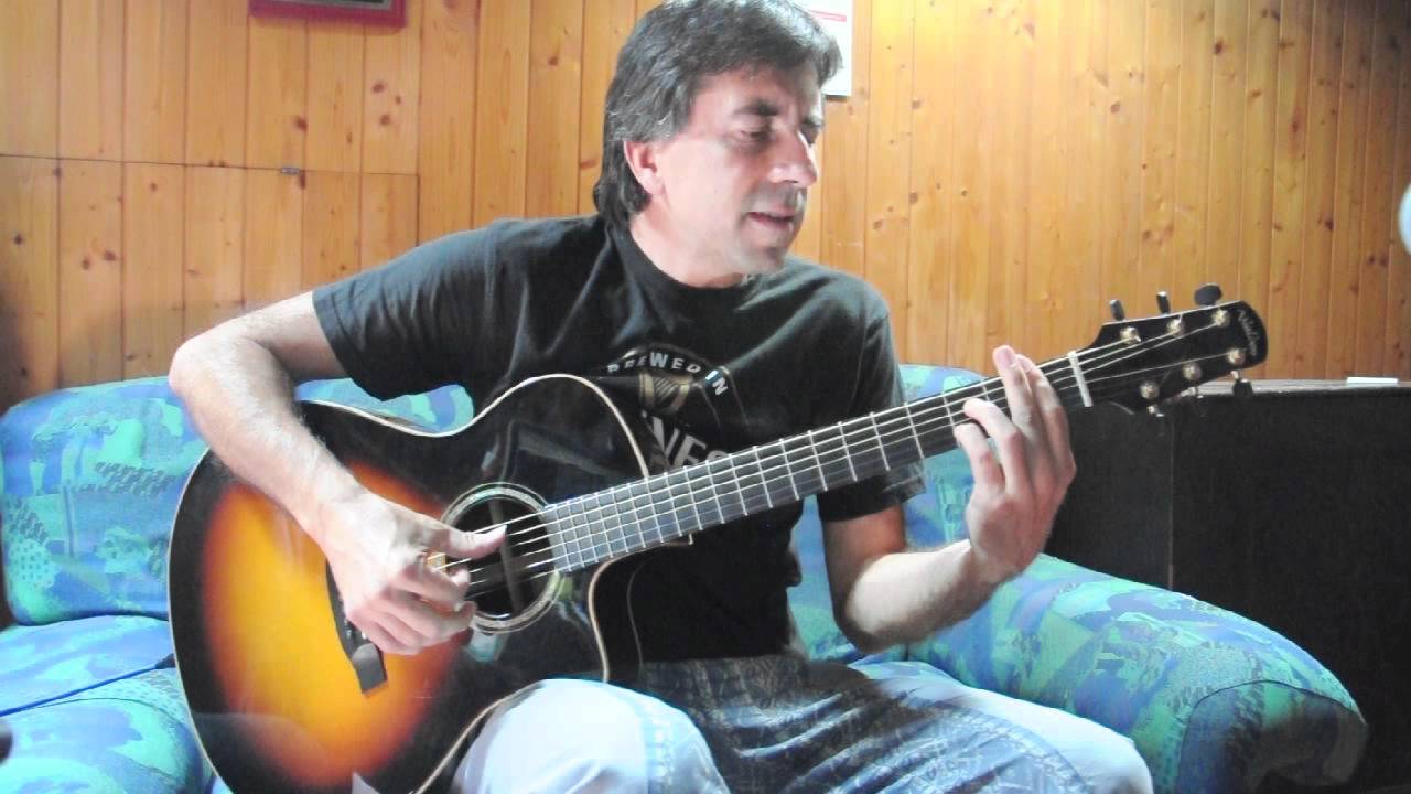 Firth of Fifth (Genesis) on acoustic guitar - Stefano Mirandola