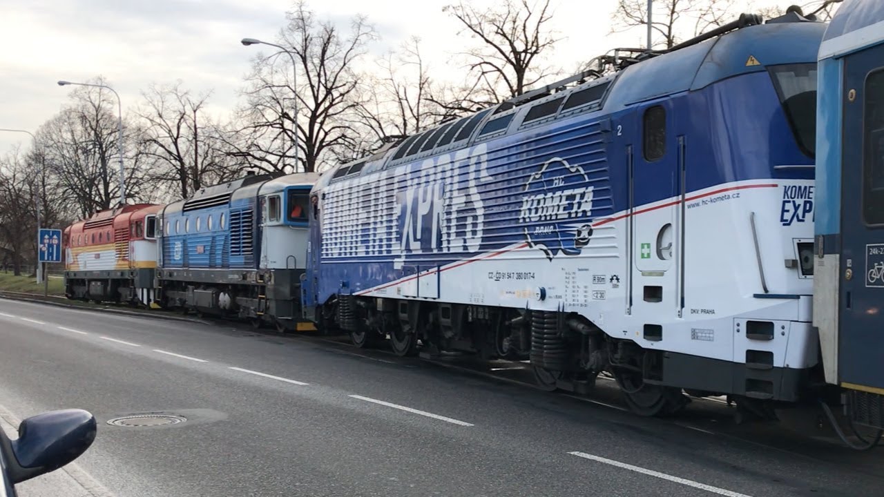 Kometa Expres Ex11774 se valí do Brna!