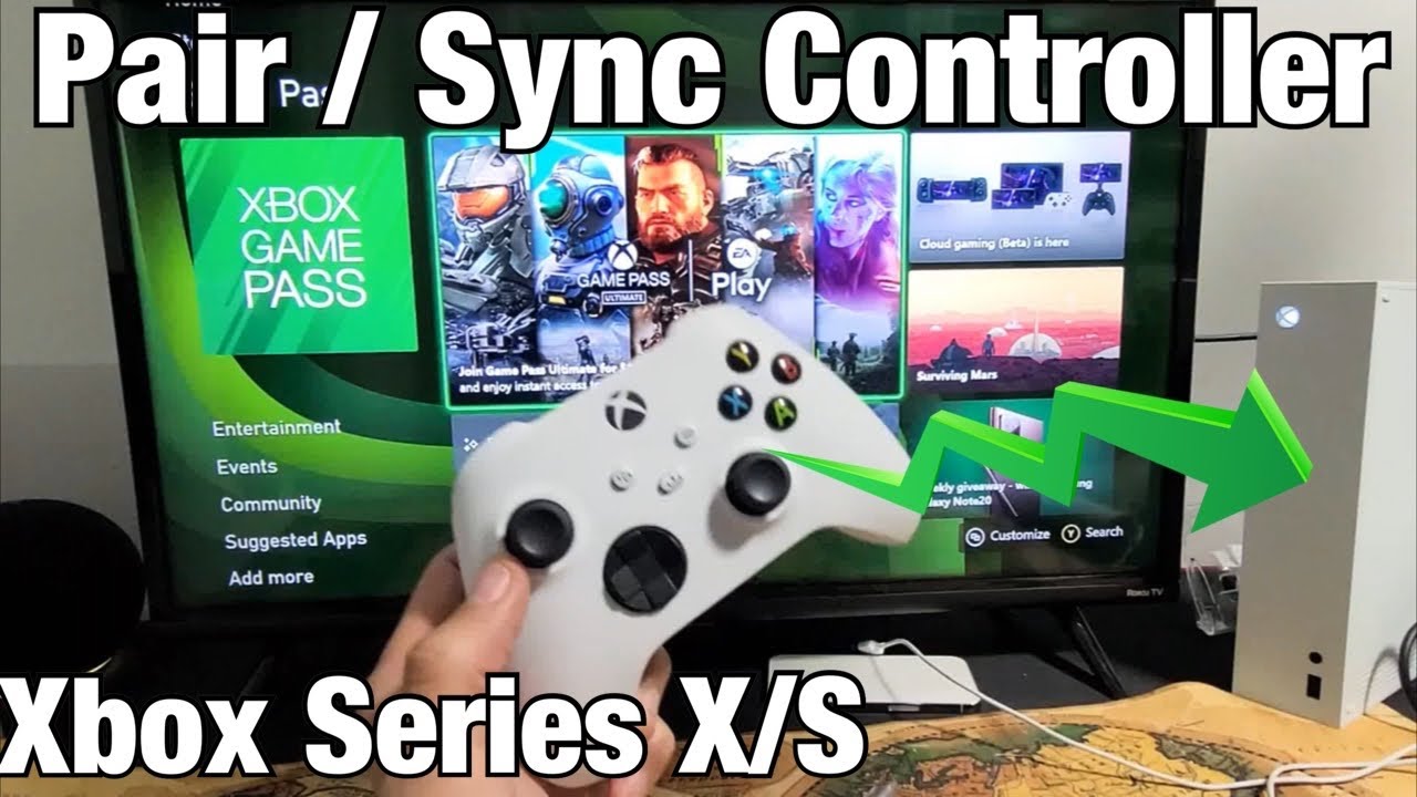 Xbox Series X/S: How to Pair / Sync Controller