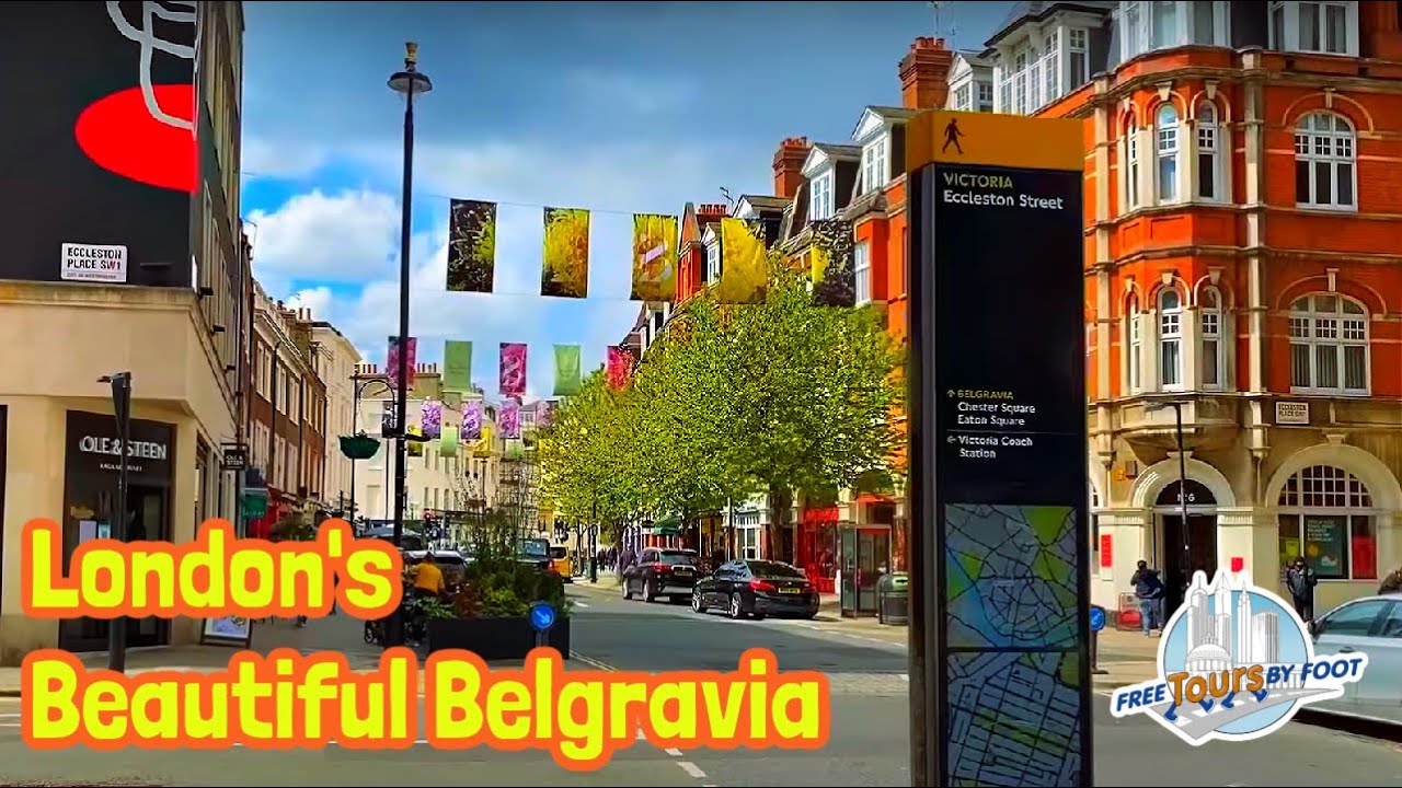 Belgravia London Walking Tour Part 2 | Homes of London's Rich and Famous