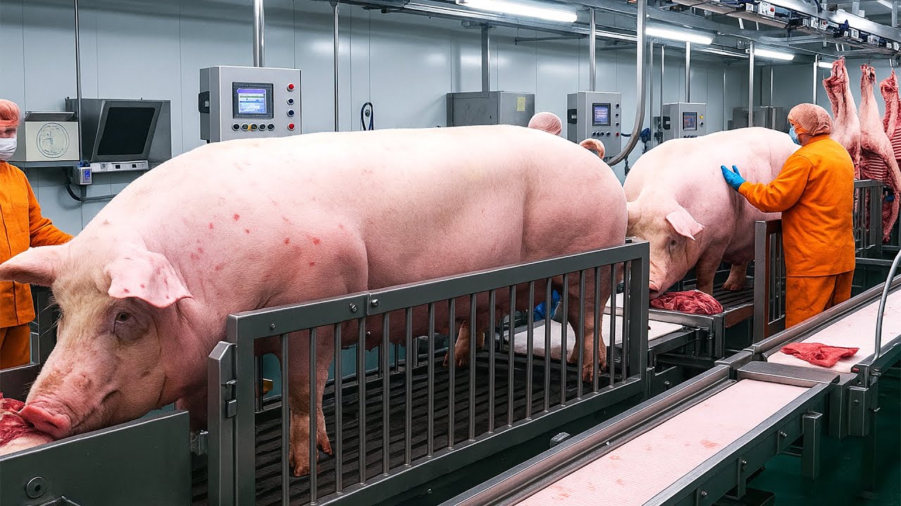 Industrie-Schock: Wie Millionen Schweine Zu Wurst Verarbeitet Werden &ndash; Gigantische Fabrik