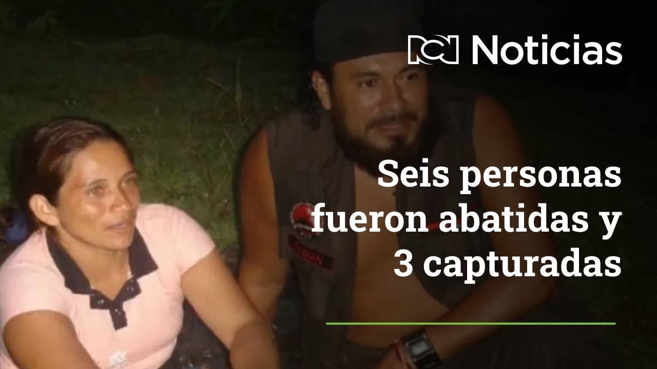 Estas serían las personas que acompañaban a alias Fabián durante bombardeo en Chocó